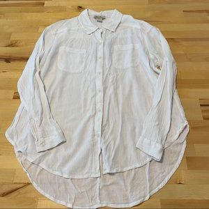 Women’s Lucky Brand semi-sheer button-down